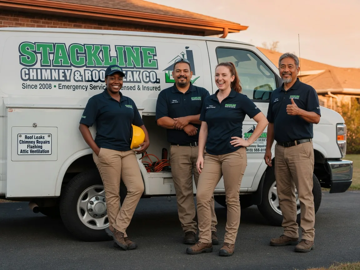 Chimney flashing repair company in Sharon, WI